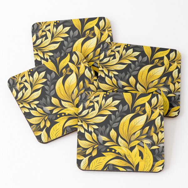 Item preview, Leaf Pattern designed and sold by SideSignal.