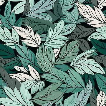Artwork thumbnail, Leaf Pattern by SideSignal