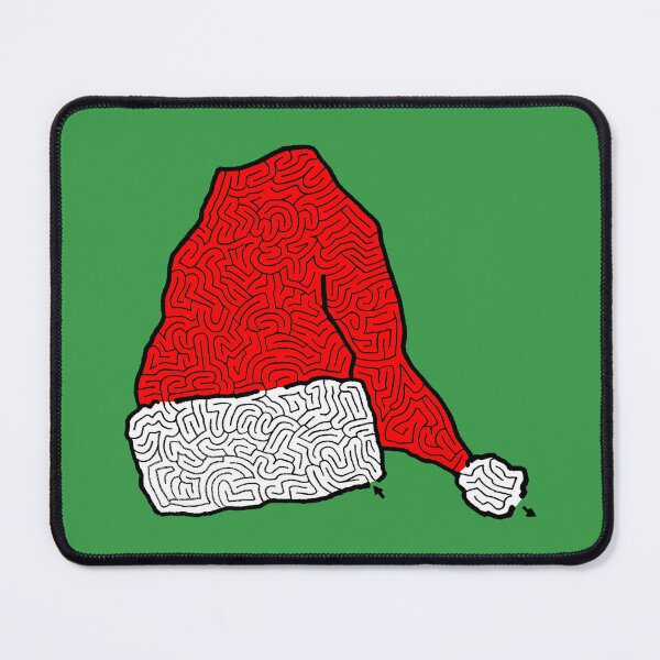 Item preview, Santa Hat Maze designed and sold by AiXeLsyD13.