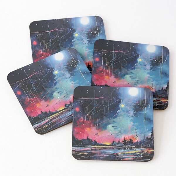 Item preview, Neon Winter Nights - Digital Art designed and sold by SnoopyTF.