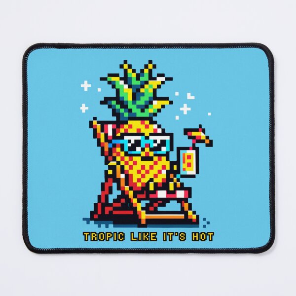 Item preview, Beachside Pineapple Chill: Summer Sun & Fun designed and sold by PixelPunkster.