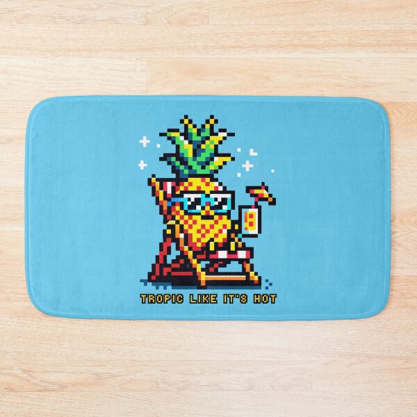 Item preview, Beachside Pineapple Chill: Summer Sun & Fun designed and sold by PixelPunkster.