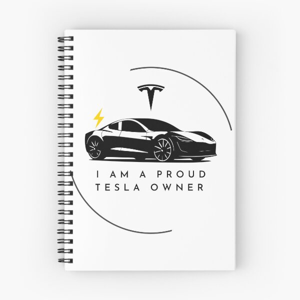 Item preview, I am A Proud A Tesla Owner - Tesla Vehicle Fanatics - Electric Car Enthusiast designed and sold by ArtSculpt.