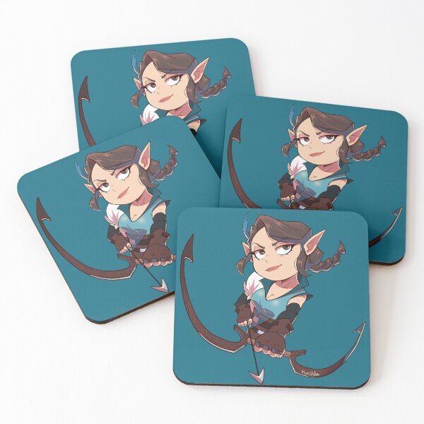 Item preview, Vex, half-elf Rogue designed and sold by Michelle de Sousa.