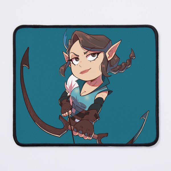 Item preview, Vex, half-elf Rogue designed and sold by Michelle de Sousa.