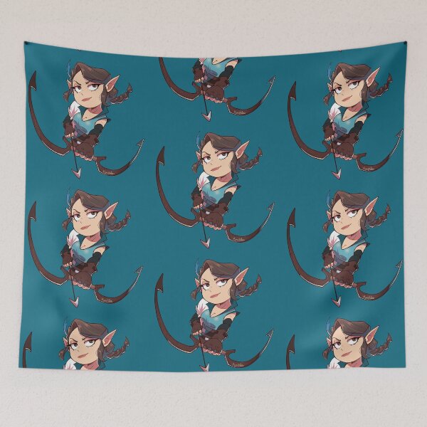 Item preview, Vex, half-elf Rogue designed and sold by Michelle de Sousa.