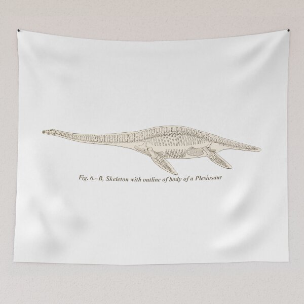 Item preview, Plesiosaur Vintage Paleontology Dinosaur PaleoArt designed and sold by wujulike.