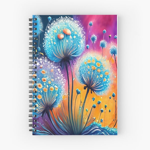 Item preview, Colorful Dandelion Alcohol Ink designed and sold by MysticRaine.
