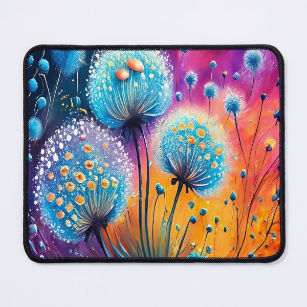 Item preview, Colorful Dandelion Alcohol Ink designed and sold by MysticRaine.