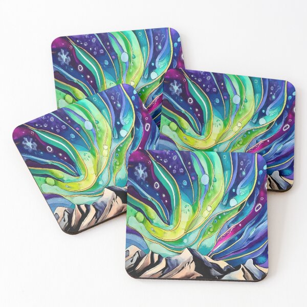 Item preview, Northern Lights Alcohol Ink designed and sold by MysticRaine.