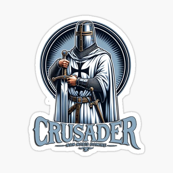 Item preview, Crusader Knight - Non Nobis Domine designed and sold by Alphaproject.
