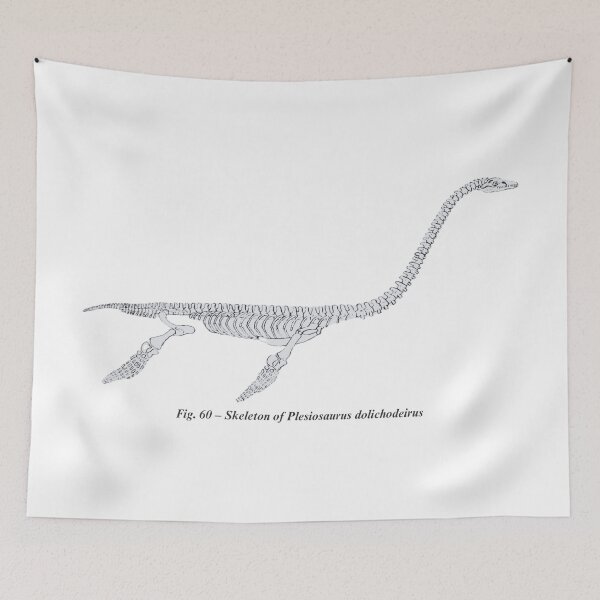Item preview, Plesiosaur Vintage Paleontology Dinosaur Plesiosaurus dolichodeirus designed and sold by wujulike.