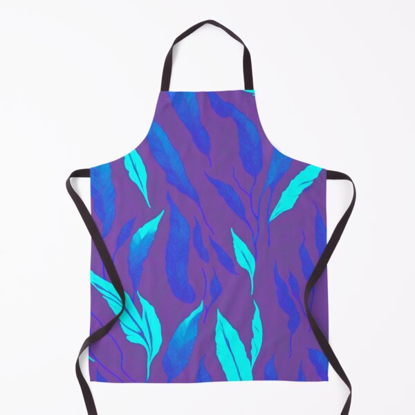 Item preview, Purple And Teal Tropical Fern Pattern designed and sold by SassyArtistry.