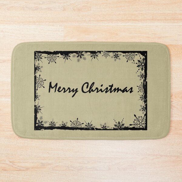 Item preview, Merry Christmas inscription placed in decorative frame designed and sold by Meandmyshop.