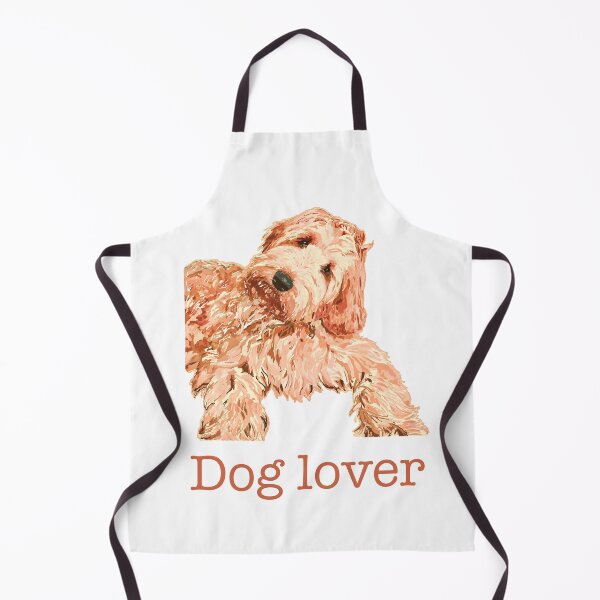 Item preview, Adorable puppy dog with Dog Lover phrase designed and sold by K Mussack.