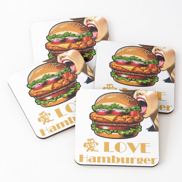 Item preview, 愛 I LOVE Hamburger  Burger Lover Men Women　gift designed and sold by iisseii.