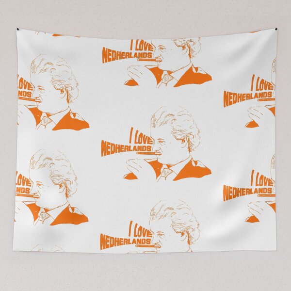 Item preview, Geert Wilders i love Nedherlands themed graphic design designed and sold by ironpalette.