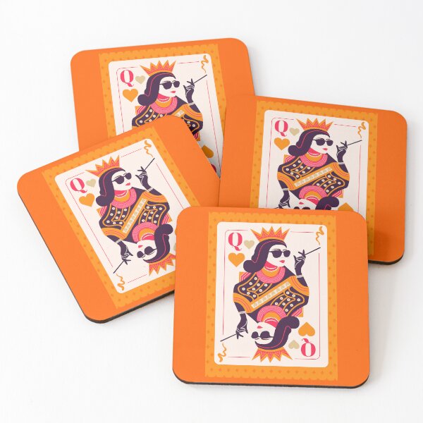 Item preview, Queen of Hearts, Playing Card, Lucky You designed and sold by Cristina Galerina.