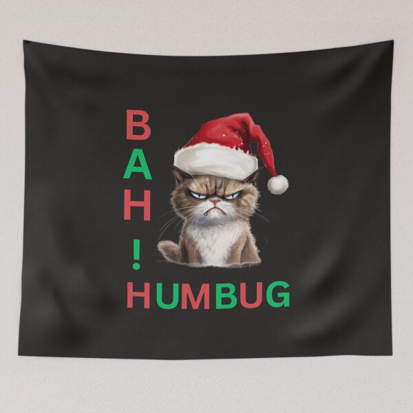 Item preview, bah humbug designed and sold by TEEJAMBOREE.