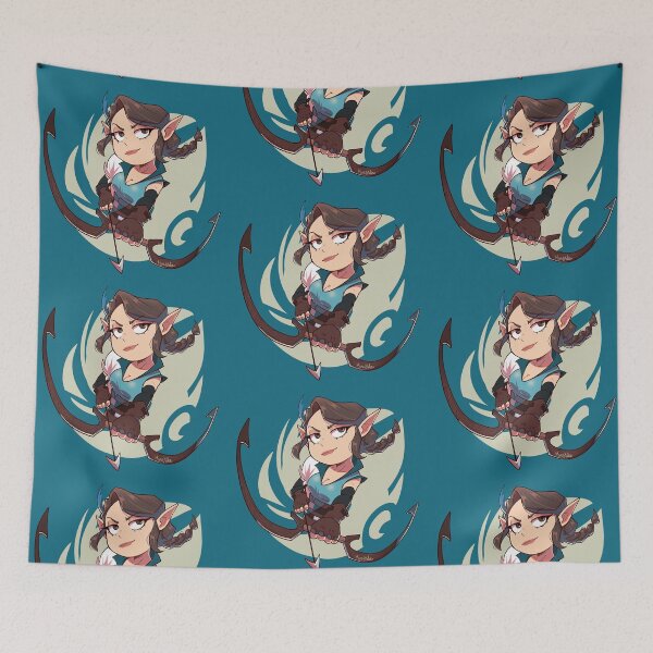 Item preview, Vex, half-elf Rogue Version 2 designed and sold by Michelle de Sousa.