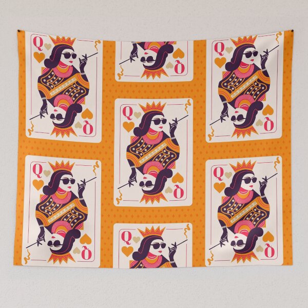 Item preview, Queen of Hearts, Playing Card, Lucky You designed and sold by Cristina Galerina.