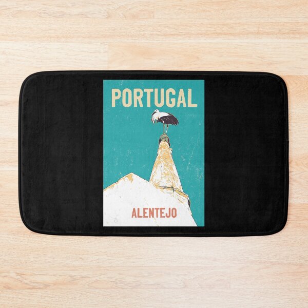 Item preview, Stork in Alentejo Illustration - Portugal Art Print designed and sold by Lemomo-artworks.