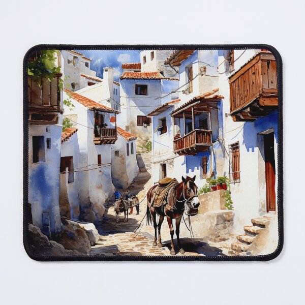 Item preview, Watercolor Design of Skopelos - Greece designed and sold by Sketch-Shack.