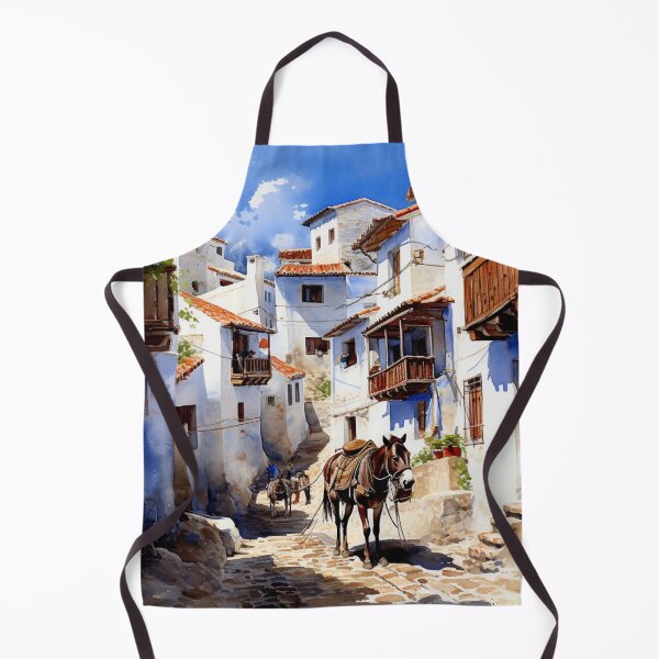 Item preview, Watercolor Design of Skopelos - Greece  designed and sold by Sketch-Shack.