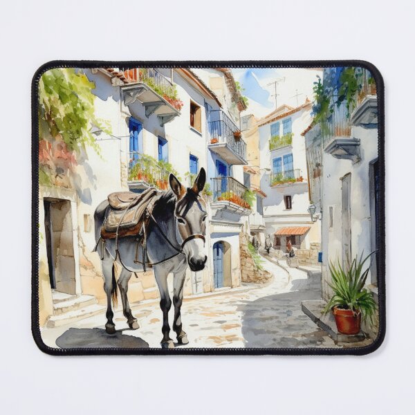 Item preview, Watercolor Design of Skopelos - Greece designed and sold by Sketch-Shack.