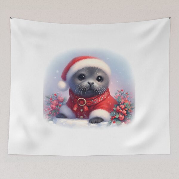 Item preview, santa seal designed and sold by KateBlakeO.