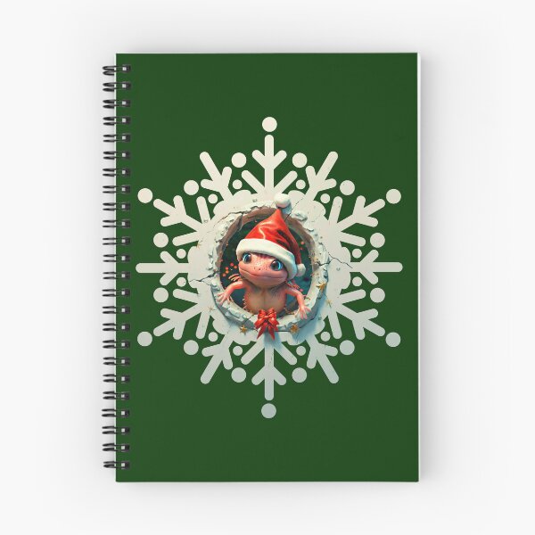Item preview, Snowy Axolotl Surprise: A Fun and Festive Design for Christmas designed and sold by H Jonas.