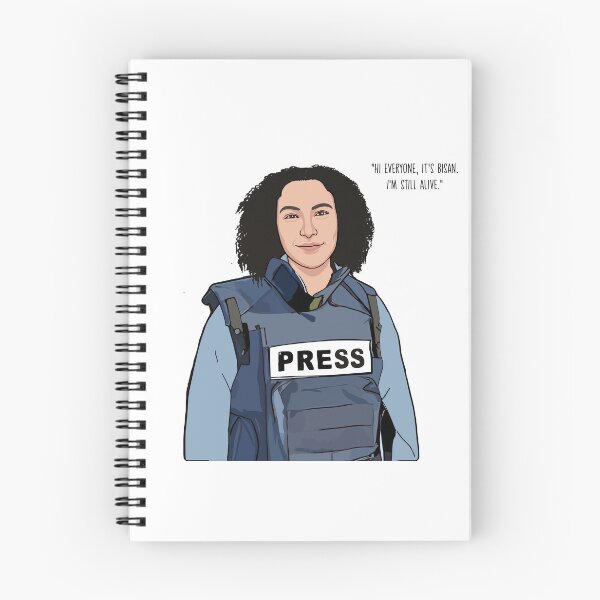 Item preview, Bisan Palestine Journalist Hero designed and sold by GlowinUp Shop.