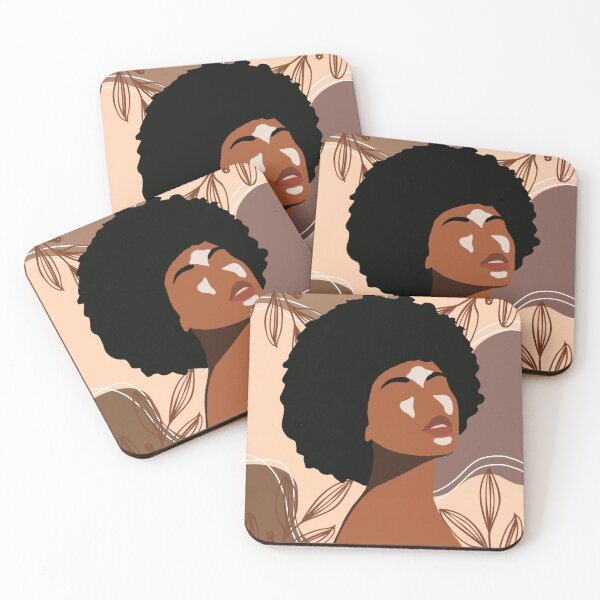 Item preview, Afro Portrait Piece designed and sold by NottaDemigod.