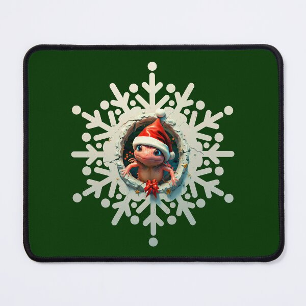 Item preview, Snowy Axolotl Surprise: A Fun and Festive Design for Christmas designed and sold by H Jonas.