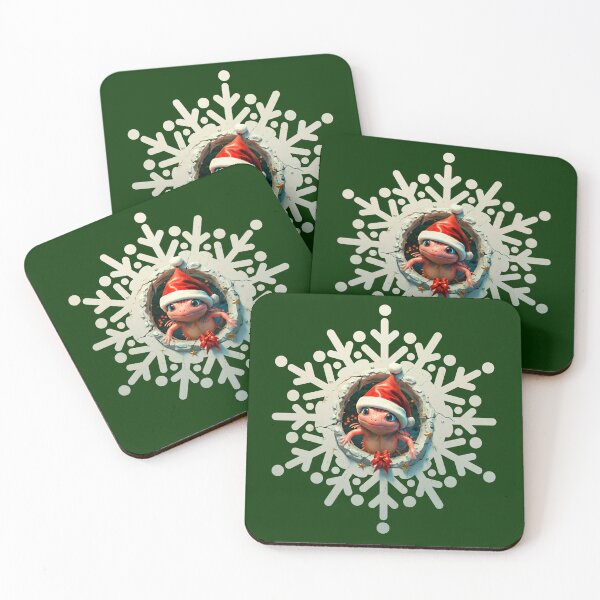 Item preview, Snowy Axolotl Surprise: A Fun and Festive Design for Christmas designed and sold by H Jonas.