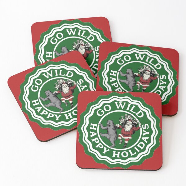 Artikelvorschau, Go Wild Happy Holidays  entworfen und verkauft von Lil-Bit-Batty.