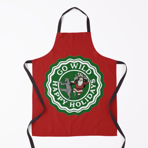Item preview, Go Wild Happy Holidays designed and sold by Lil-Bit-Batty.