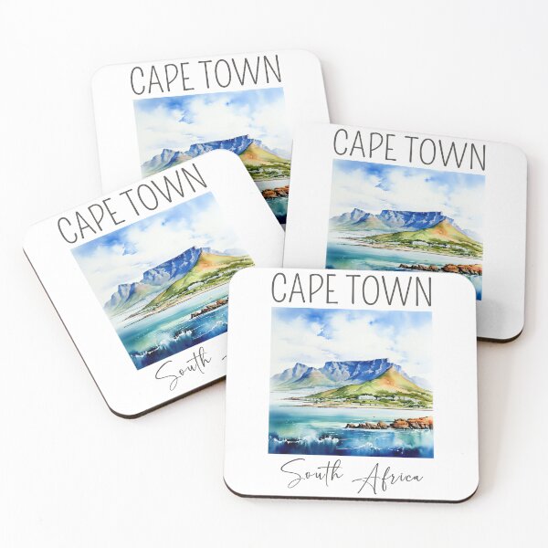 Item preview, Watercolor Design of Cape Town - South Africa  designed and sold by Sketch-Shack.