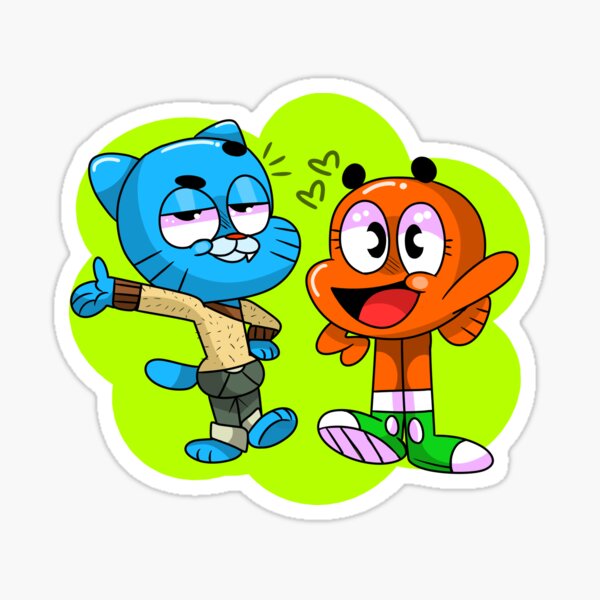 Gumball and Darwin Sticker - Sticker Mania