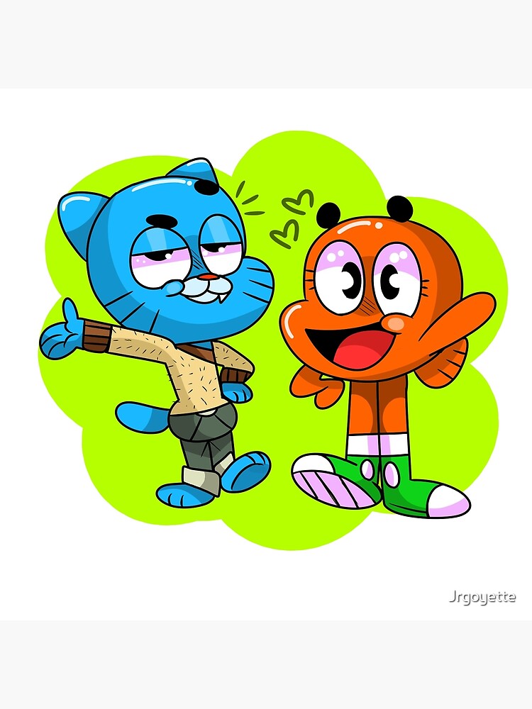 CN The Amazing World Of Gumball Darwin Gumball Portrait Spiral