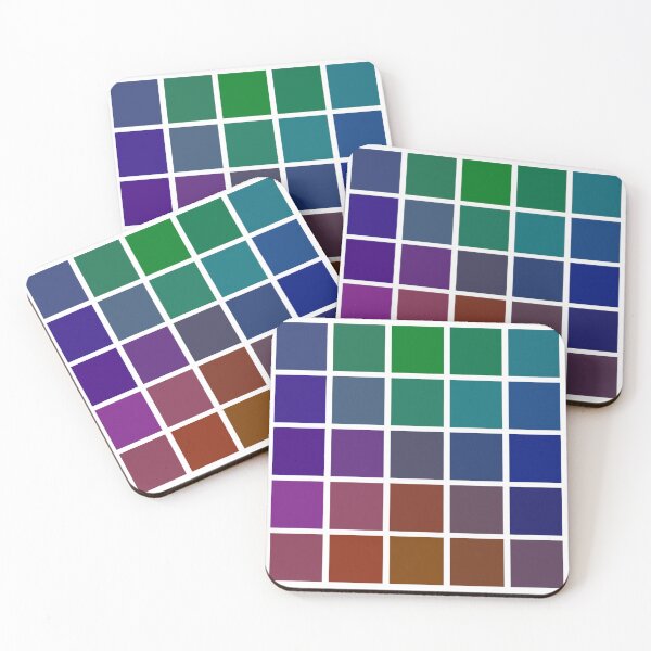 Item preview, Grid Color Palette #6 designed and sold by Kamil Szumowski.