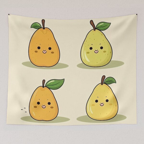Item preview, Pear | cute style designed and sold by ComicsFactory.
