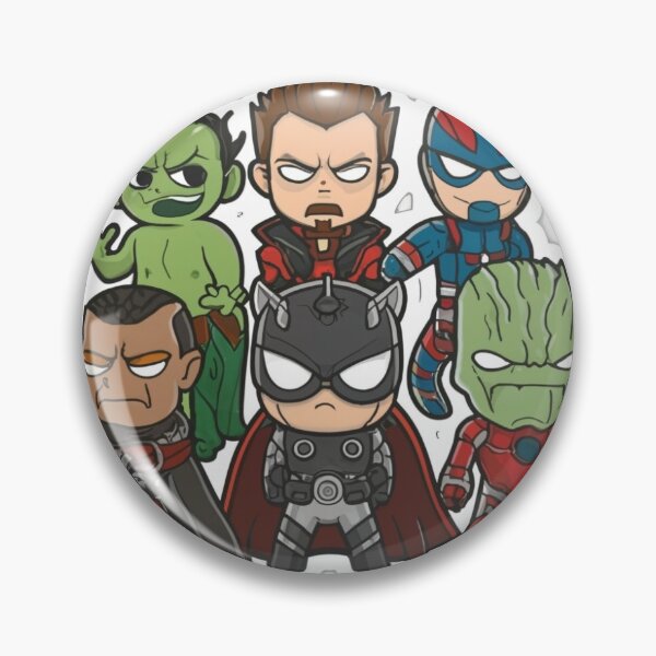 Item preview, Chibi MCU villains designed and sold by CHIBISTown.