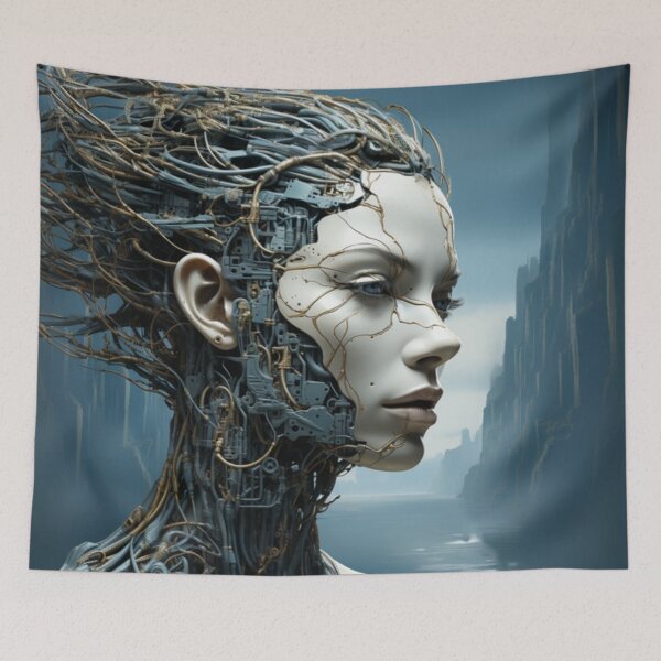 Item preview, Female Android designed and sold by shakespeare1212.