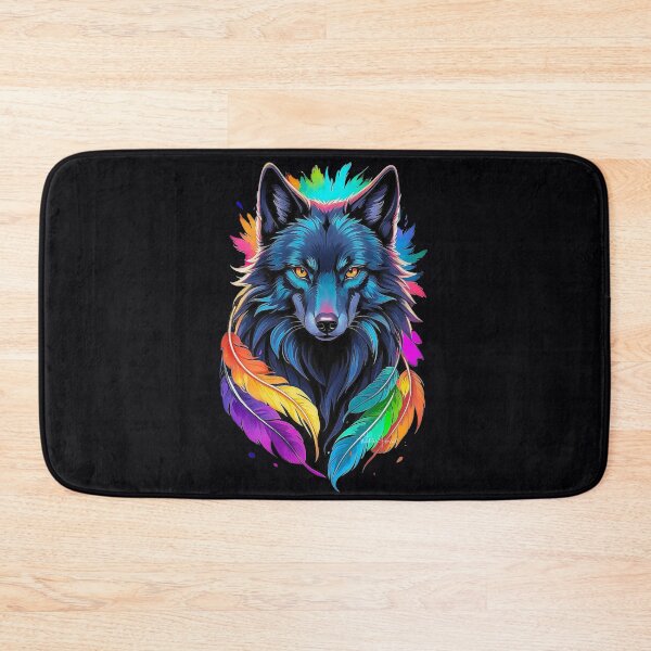 Item preview,  Mystical Black Sprite Wolf 2 designed and sold by WLHmedia.com .
