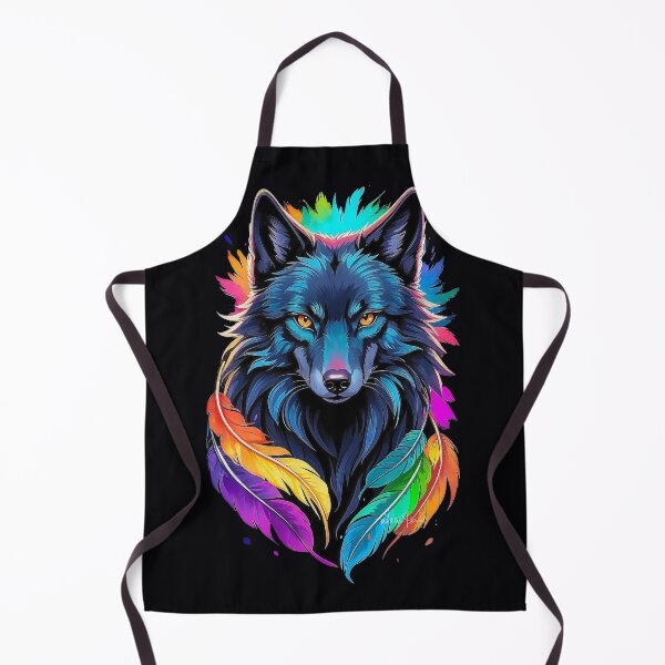 Item preview,  Mystical Black Sprite Wolf 2 designed and sold by WLHmedia.com .