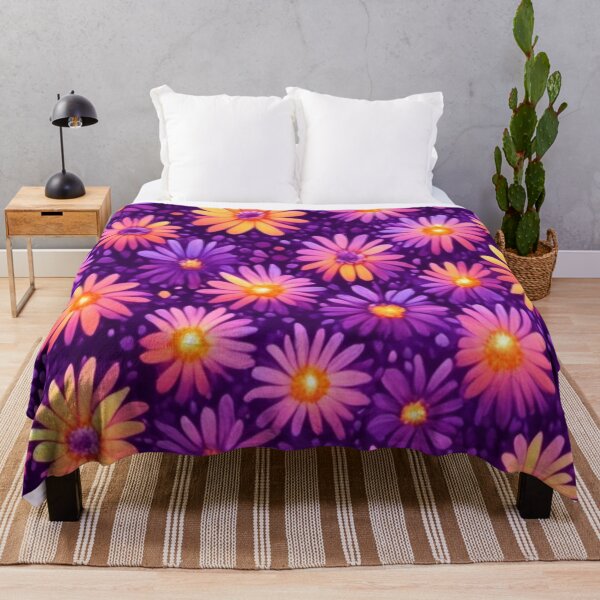 Item preview, Abstract Colorful Daisy Pattern designed and sold by calibrit.