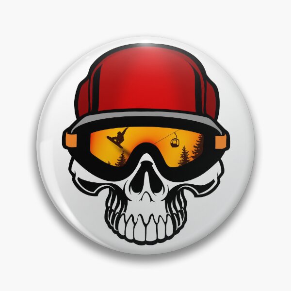 Item preview, Snowboard Skull designed and sold by UnholyRadioHost.