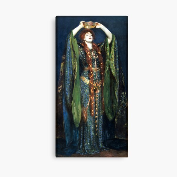 Item preview, Ellen Terry as Lady MacBeth - John Singer Sargent 1899 designed and sold by forgottenbeauty.