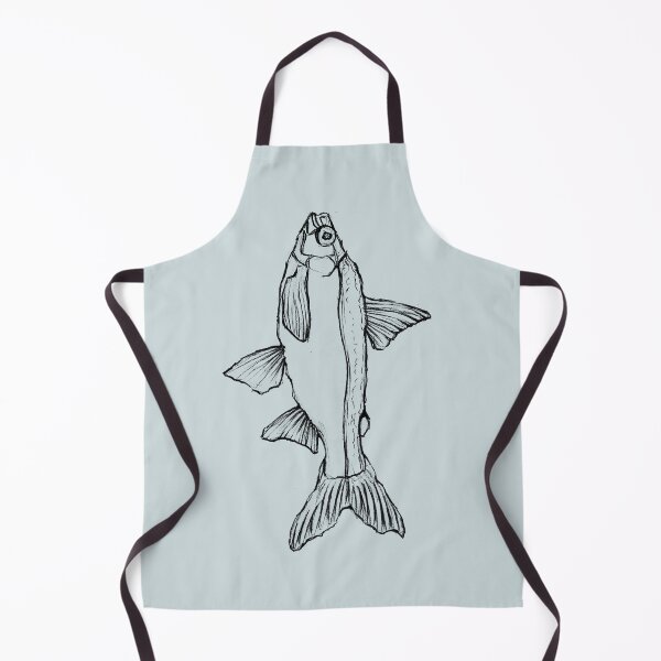 Item preview, Cisco Fish Sketch designed and sold by ScribbledSunset.